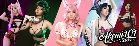 OnlyFans 헤더 사진 akemikun