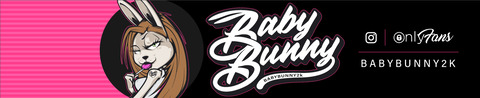 OnlyFansヘッダー写真 babybunny2k