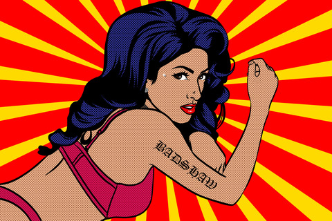 OnlyFansヘッダー写真 badgyalshawfree