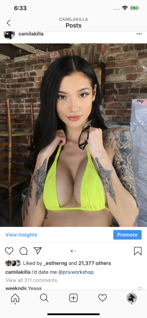 OnlyFansヘッダー写真 camilakillaxo