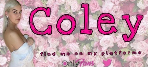 OnlyFans header picture coley96xo