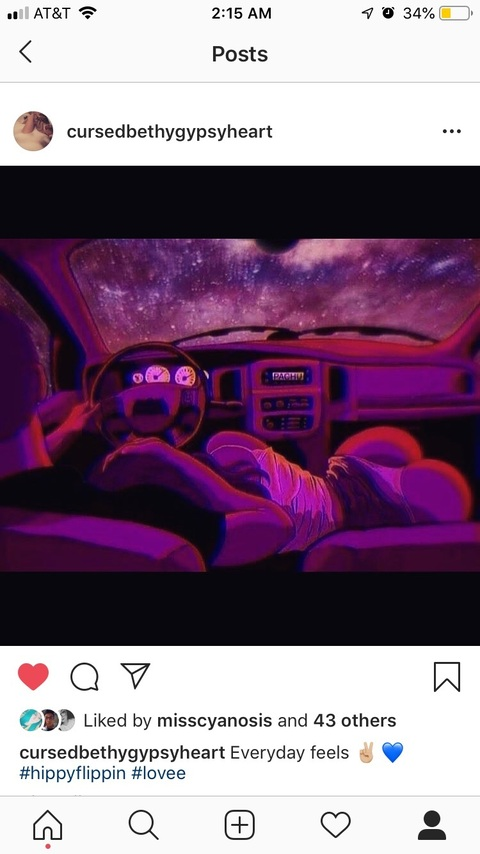 OnlyFans kopafbeelding cursedbethygypsyheart