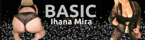 OnlyFans हेडर तस्वीर ihanamira