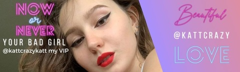 OnlyFans हेडर तस्वीर kattcrazy