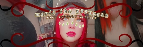 OnlyFansヘッダー写真 mariethegasqueen
