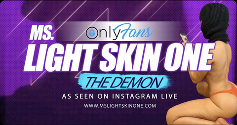 OnlyFans हेडर तस्वीर mslightskinone