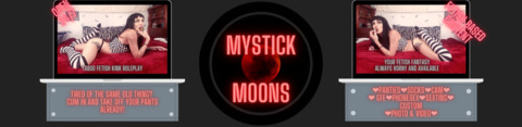 OnlyFansヘッダー写真 mystick_moons