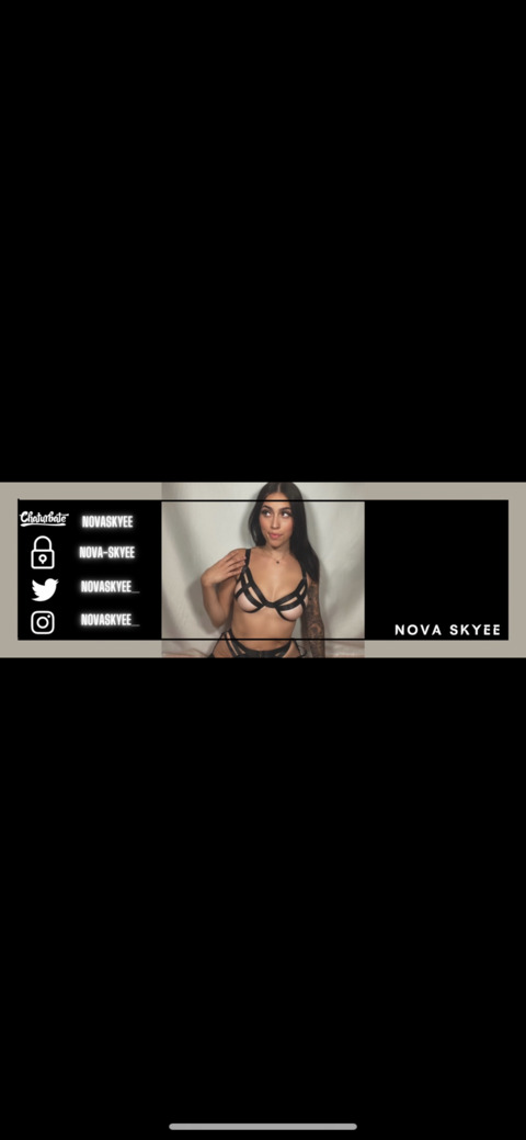 Imagen de encabezado de OnlyFans de nova-skyee
