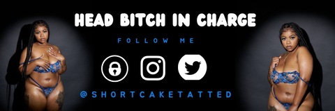 OnlyFans üst resmi shortcakeztatted