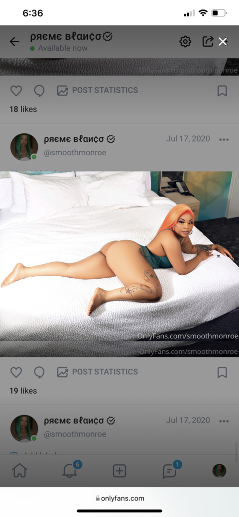 Imagem de cabeçalho do OnlyFans smoothmonroe