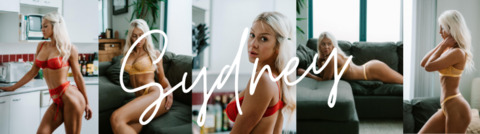 OnlyFansヘッダー写真 sydthebabe