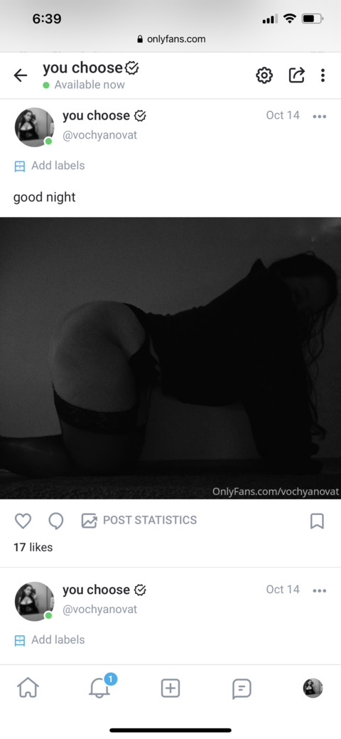 OnlyFans üst resmi vochyanovat